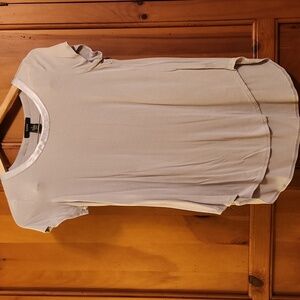 Alfani Soft Silver Short Sleeve Top